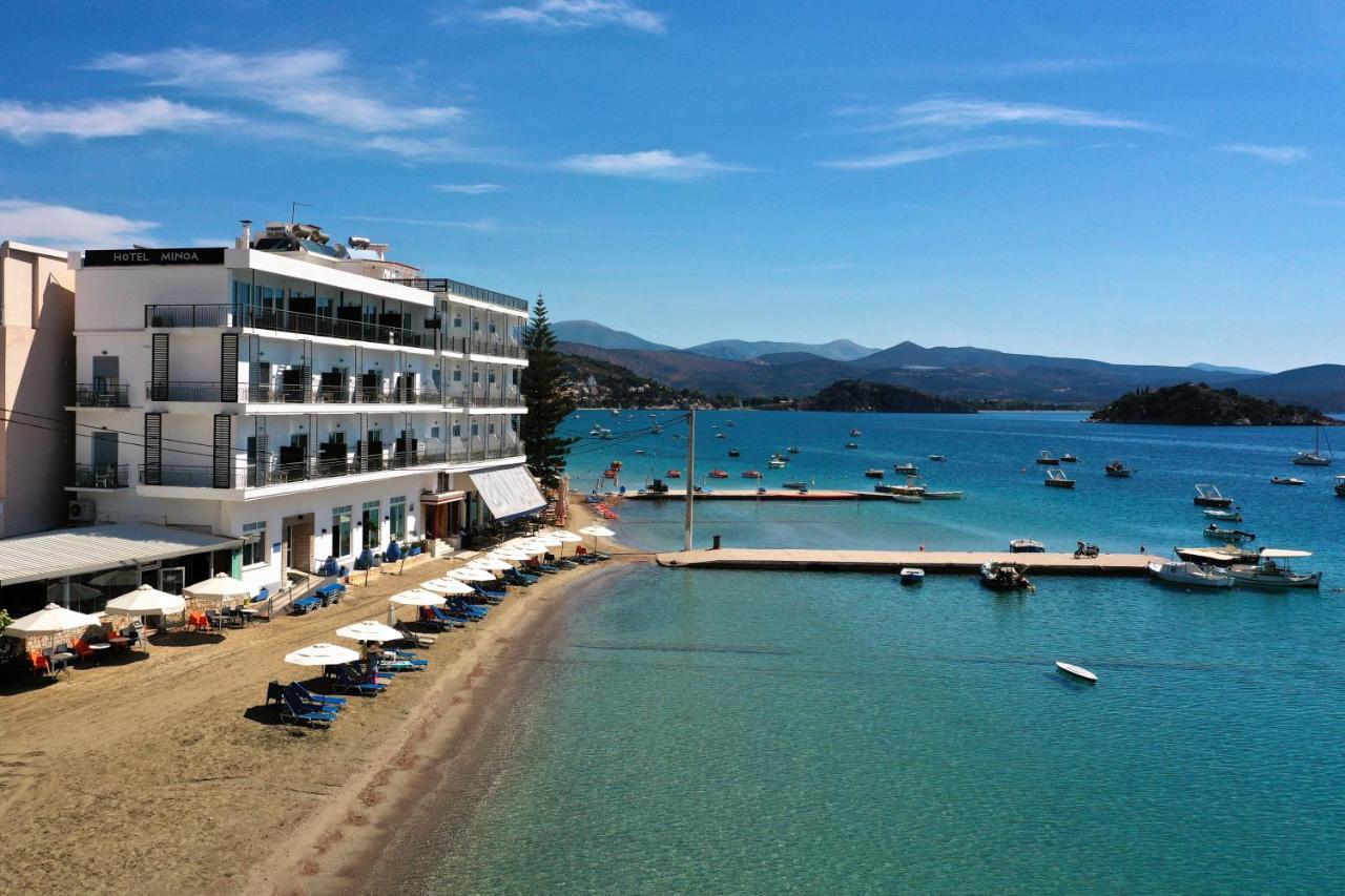 Minoa Hotel Toló Kültér fotó