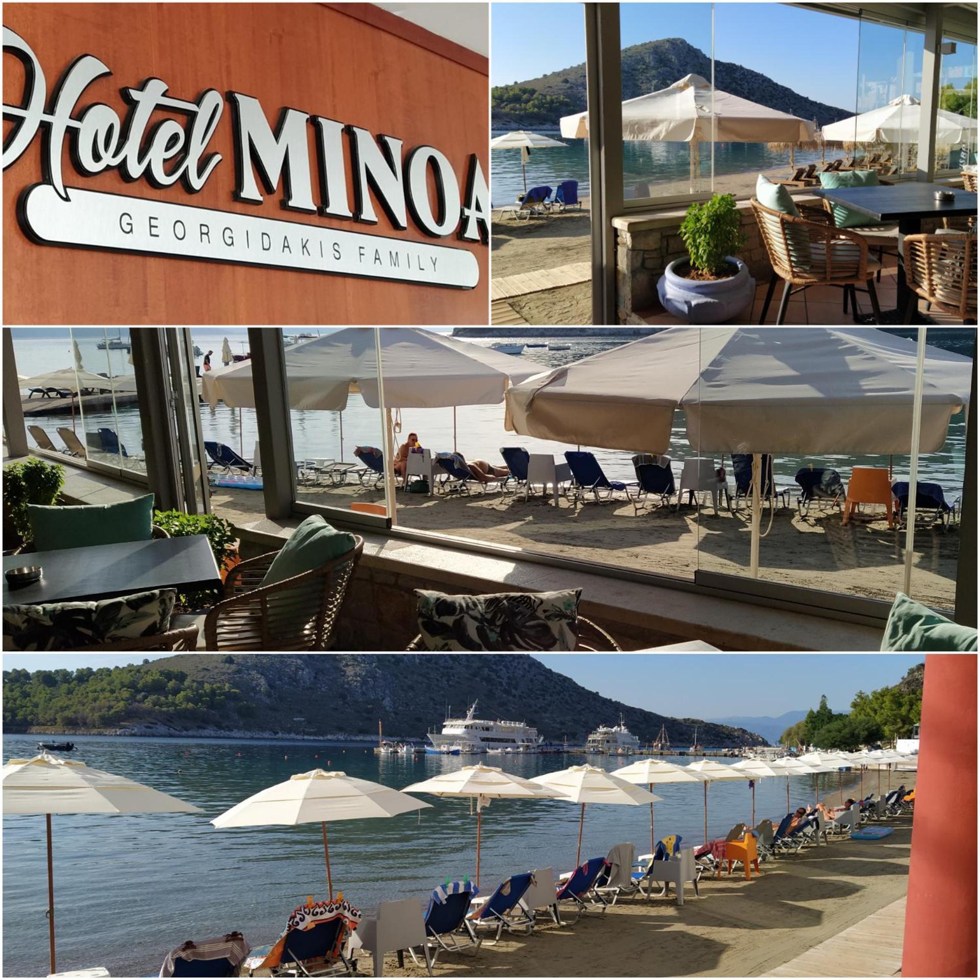 Minoa Hotel Toló Kültér fotó